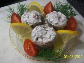 Gefüllte Matjes-Röllchen - Rezept - Bild Nr. 3