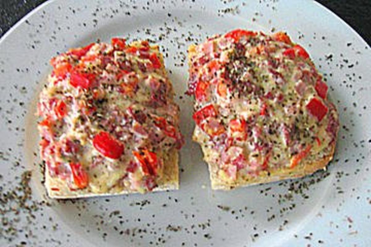 Pizzabrötchen Aufstrich - Rezept mit Bild - kochbar.de