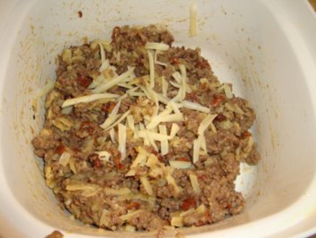Cannellonie gefüllt mit Hackfleisch, Pfifferlingen und Pfifferlingsrahm - Rezept - Bild Nr. 10