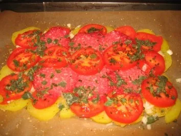 Rezept: Snack: : Namenlose Resteverwertung! Bild Nr. 4 Snack: : Namenlose Resteverwertung! - Rezept - Bild Nr. 4