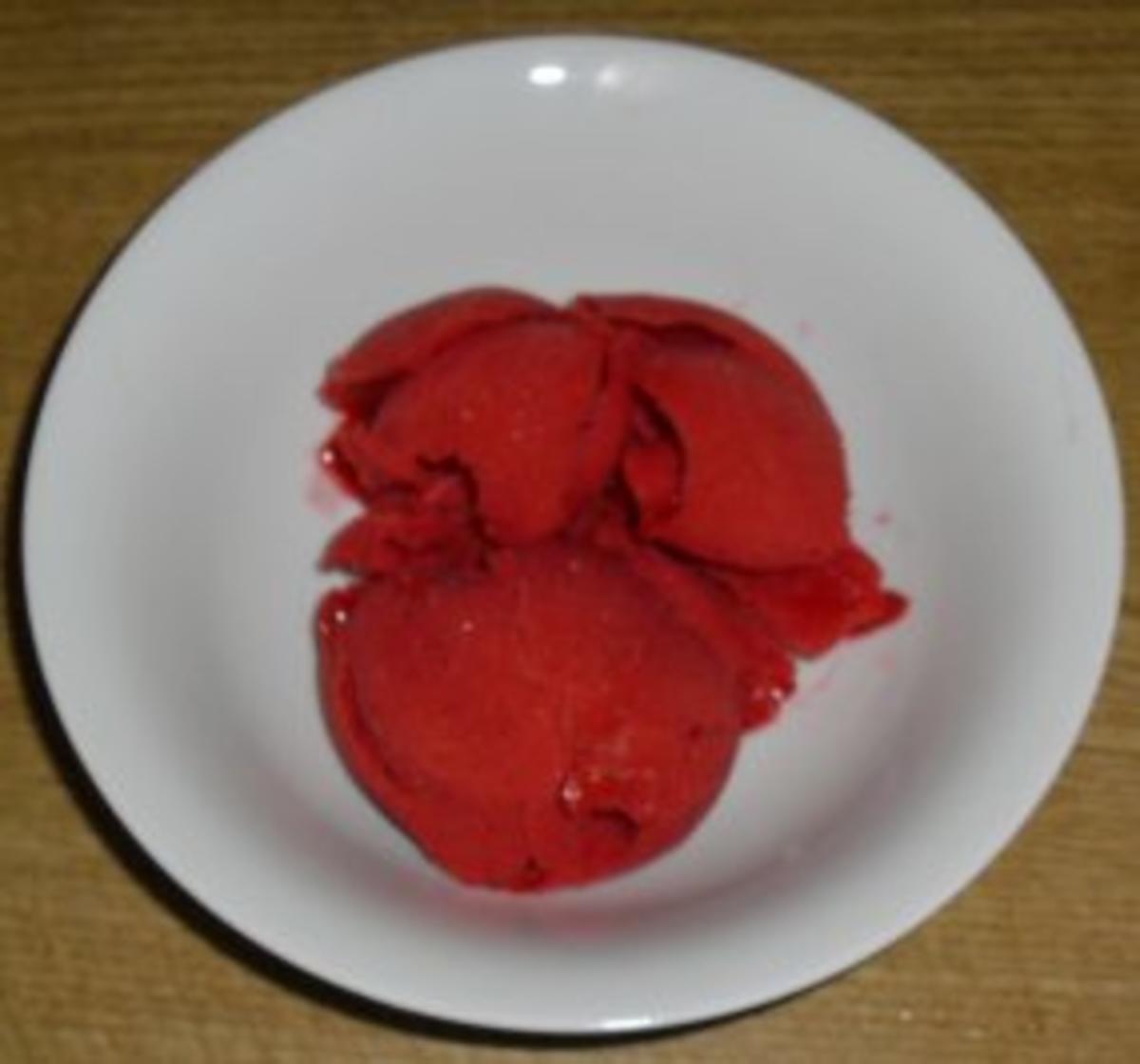 Himbeer-Sorbet - Rezept mit Bild - kochbar.de