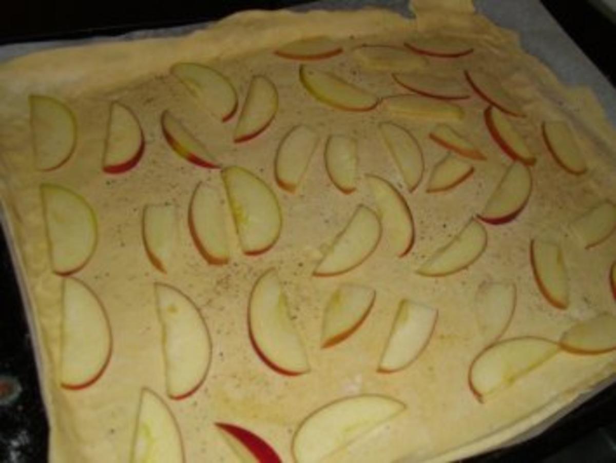 Apfel-Zwiebelkuchen mit Speck - Rezept - Bild Nr. 3