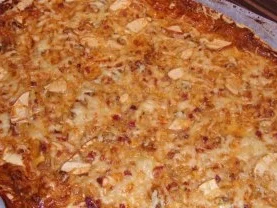 Rezept: Apfel-Zwiebelkuchen mit Speck Apfel-Zwiebelkuchen mit Speck - Rezept