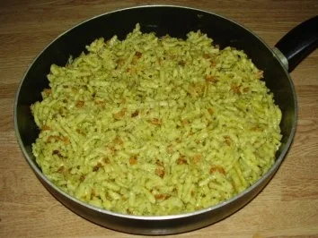 Schnelle Kräuter-Kässpätzle - Rezept