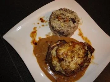 Überbackenes Kotelett - Rezept