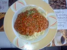 Spaghetti Bolognese mit extra viel Fleisch - Rezept