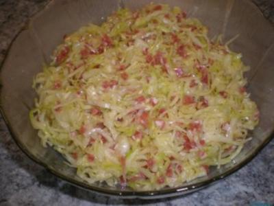 Krautsalat bayerisch - Rezept