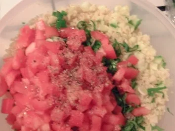 Rezept: Bulgur-Salat Bild Nr. 2 Bulgur-Salat - Rezept - Bild Nr. 2