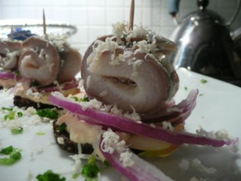 TAPAS/FISCH:Matjes Happen Bismarckhering - einfach - von silke7