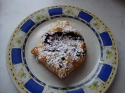 Rezept: Topfentascherl mit Heidelbeeren Topfentascherl mit Heidelbeeren - Rezept