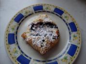 Topfentascherl mit  Heidelbeeren - Rezept