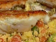 Tandoori-Hähnchen mit Couscous-Salat - Rezept