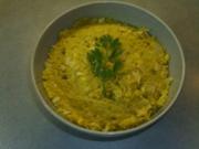 Salate: Reissalat mit Currysosse - Rezept