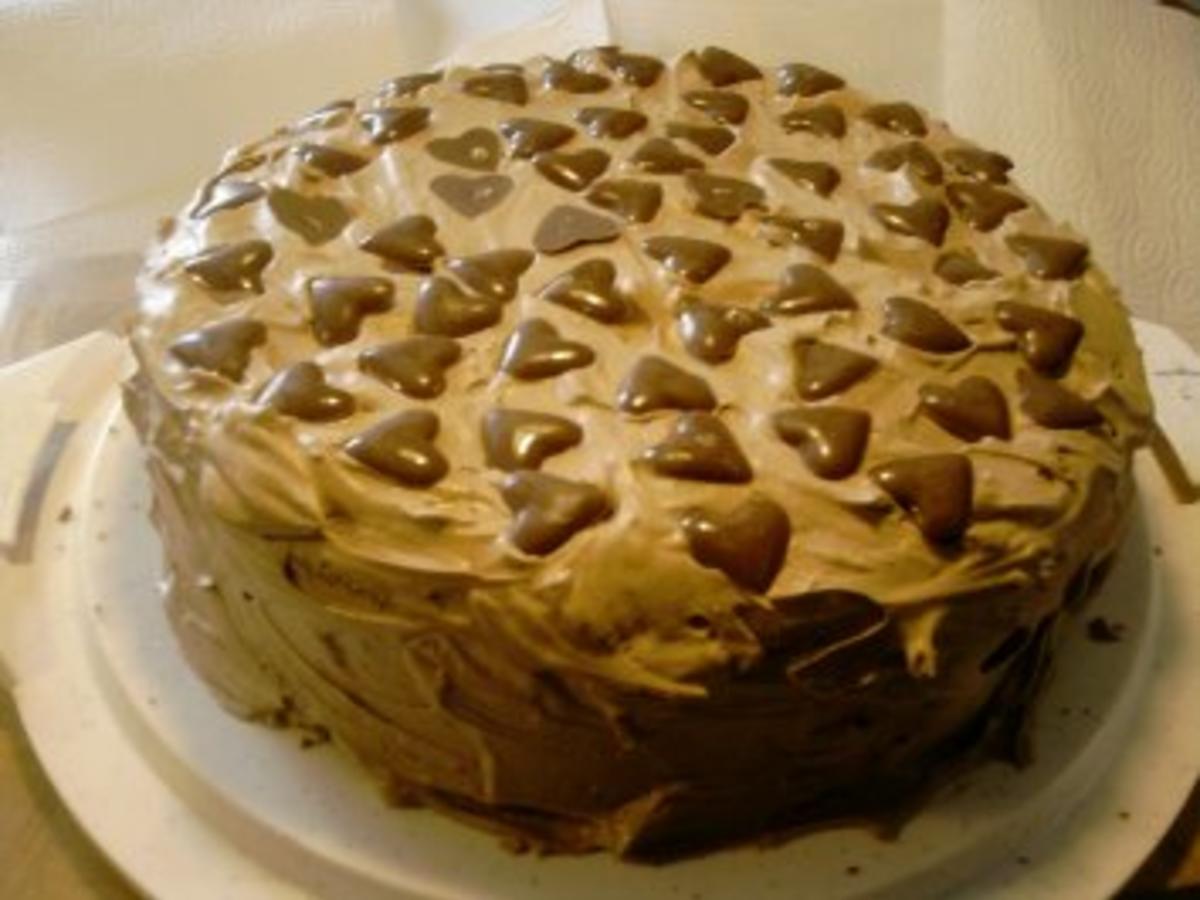 Schoko Sahne Torte - einfach - von Redfox
