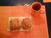 Frühstück: Mehrkornbrötchen mit wildem Bärlauch und Kochschinken - Rezept