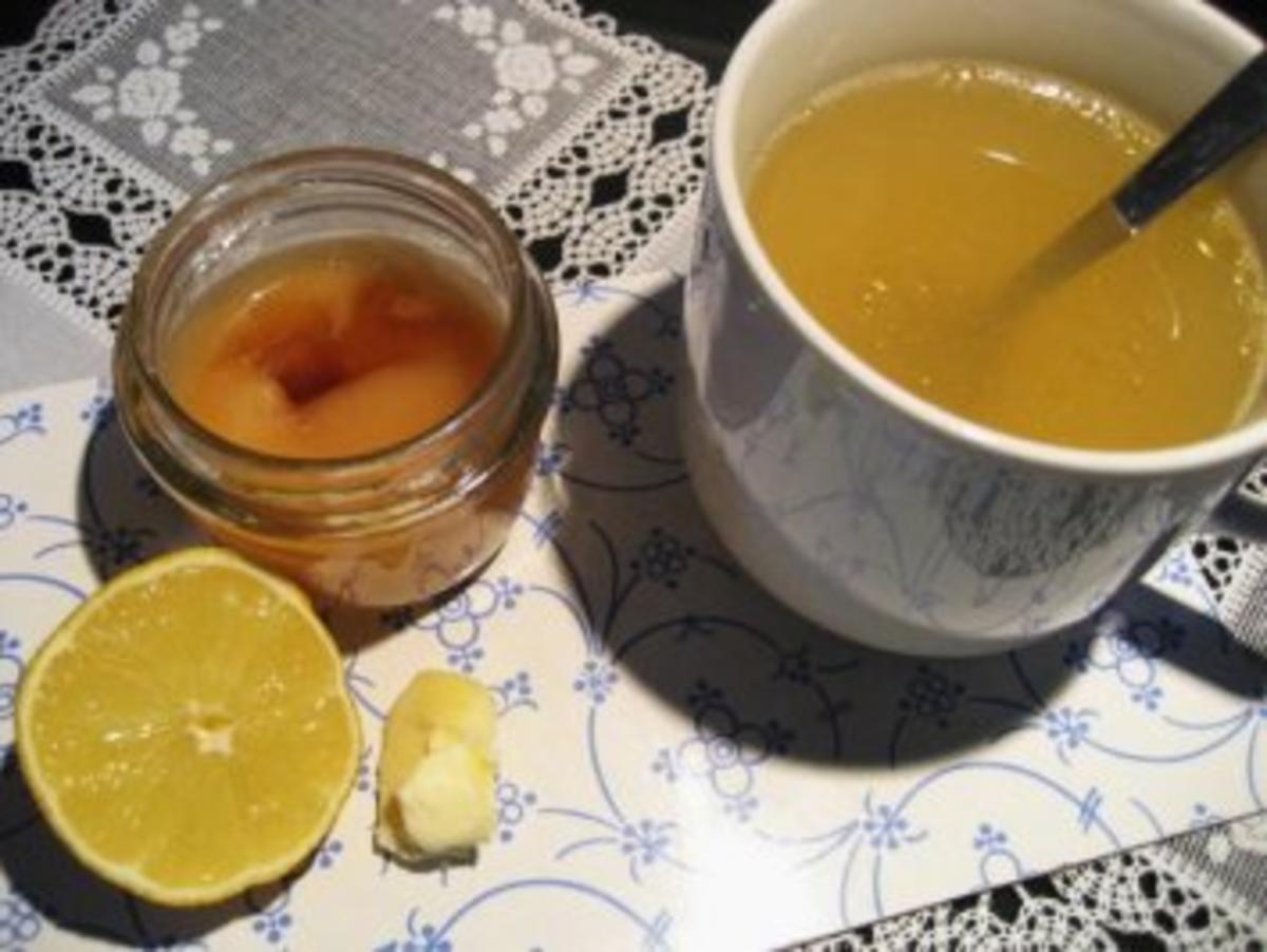 Heiße Zitrone - gut bei Erkältung... - Rezept Eingereicht von mimi