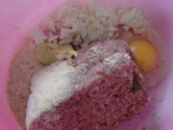 Senf-Frikadellen auf Gemüse - Rezept - Bild Nr. 3