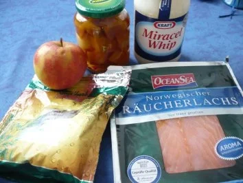 Kürbis - Lachs - Salat - Rezept - Bild Nr. 2