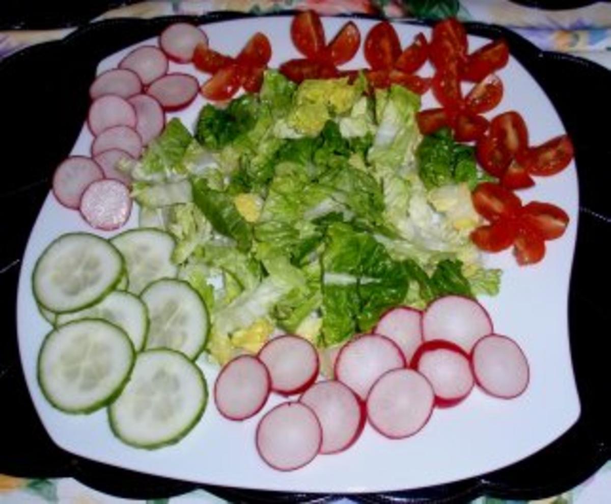 Bunter Salat mit Tiefsee-Garnelen - Rezept - Bild Nr. 4