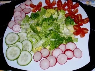 Bunter Salat mit Tiefsee-Garnelen - Rezept - Bild Nr. 4