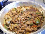 Feuriger Hähnchen-Wok - Rezept