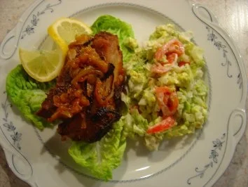 Dicke Rippe und Co. im Zwiebelbett... preiswert und ohne großen Aufwand - Rezept