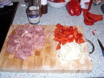 Rezept: Schaschlik aus der Pfanne Bild Nr. 2 Schaschlik aus der Pfanne - Rezept - Bild Nr. 2