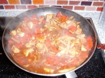 Rezept: Schaschlik aus der Pfanne Bild Nr. 4 Schaschlik aus der Pfanne - Rezept - Bild Nr. 4