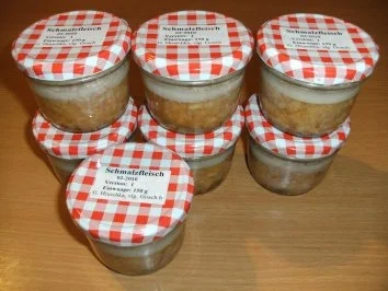 Rezept: Wursten: Schmalzfleisch - Variante 1 Wursten: Schmalzfleisch - Variante 1 - Rezept