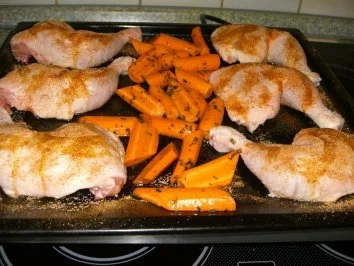 Rezept: Nr. 500 ! Mistkratzer mit Estragonmöhrchen Bild Nr. 2 Nr. 500 ! Mistkratzer mit Estragonmöhrchen - Rezept - Bild Nr. 2