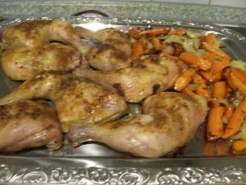 Rezept: Nr. 500 ! Mistkratzer mit Estragonmöhrchen Nr. 500 ! Mistkratzer mit Estragonmöhrchen - Rezept