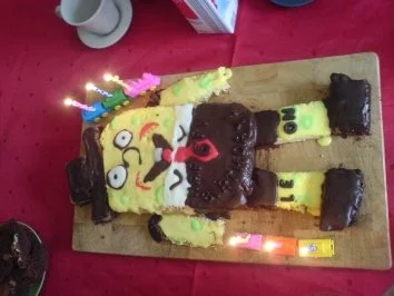 Spongebobkuchen - Rezept
