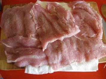 Rezept: Putenschnitzel, gefüllt in Zwiebel-Currysahne Bild Nr. 3 Putenschnitzel, gefüllt in Zwiebel-Currysahne - Rezept - Bild Nr. 3