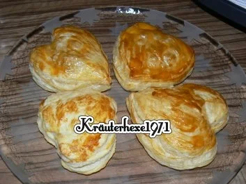 süße Blätterteigherzen für meinem Hexenmeister - Rezept - Bild Nr. 6
