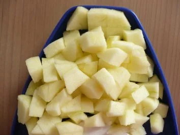 Apfel - Marzipan  - Muffins mit Mandeln - Rezept - Bild Nr. 3