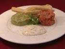 Lachstatar mit Avocado-Creme und Limettensoße (Annabelle Mandeng) - Rezept