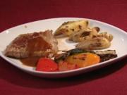 Verdura fresca con carne y patatas - Frisches Gemüse mit Fleisch und Kartoffeln (Fiona Erdmann) - Rezept