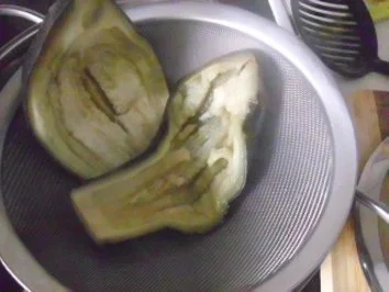 Aubergine mit Hack-Gemüse-Füllung - Rezept - Bild Nr. 9