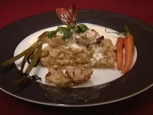 Champagnerrisotto und was halt so dazu gehört (Ben Blümel) - Rezept