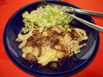 Rezept: Kässpätzle mit Endiviensalat Bild Nr. 7 Kässpätzle mit Endiviensalat - Rezept - Bild Nr. 7