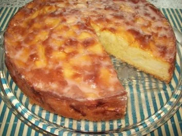 Apfelkuchen glasiert - Rezept