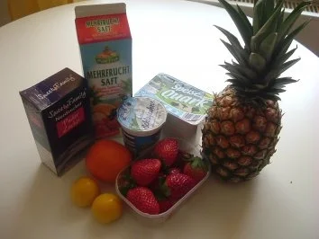 DESSERT: MULTIVITAMIN-QUARKSPEISE - Rezept - Bild Nr. 2