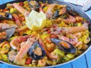 Paella de mariscos/ Paella Matrosenart - Rezept