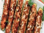 antipasti gefuellte zucchini - Rezept