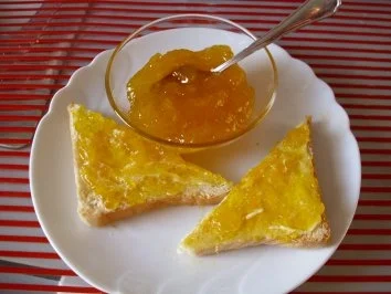 Mango Marmelade mit Schuss - Rezept