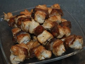 Hähnchen-Dattel-Spieße - Rezept