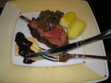 Hirschkarree an Waldpilzragout - Rezept - Bild Nr. 2