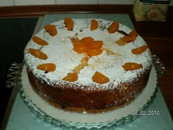 Käsekuchen mit Mandarinen - Rezept