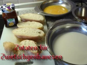 Rezept: Zwetschgenbavesen Bild Nr. 2 Zwetschgenbavesen - Rezept - Bild Nr. 2