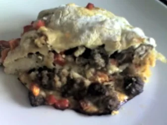 Hackfleisch-Schafskäse-Strudel - Rezept